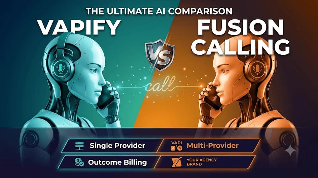 Best Vapify Alternatives for AI Phone Call Agents Vapify vs Fusion Calling comparison - Vapify and Fusion Calling both help agencies white-label voice AI. Here's a clear, balanced comparison of capacity, providers, pricing, and how each platform supports growth.